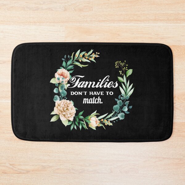 Item preview, Families don't have to match cute family gift idea for mom ,dad &siblings,floral design designed and sold by delkh07.