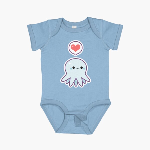 Item preview, Cute Blue Octopus designed and sold by sugarhai.