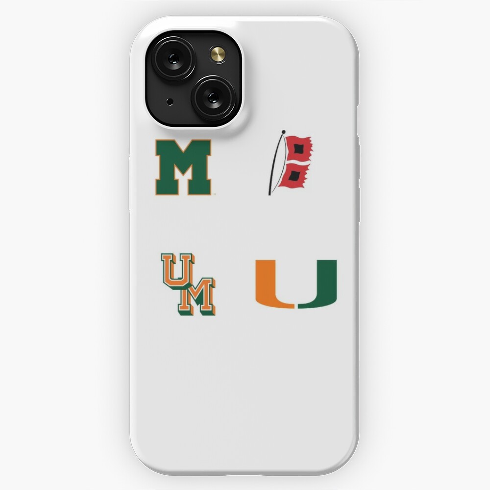 Miami Hurricanes Jersey MacBook Air 16-inch Clear Case