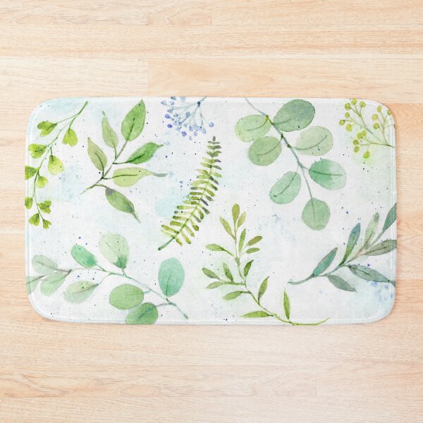 Item preview, Pattern of Delicate Greenery  designed and sold by Cathi Freund.