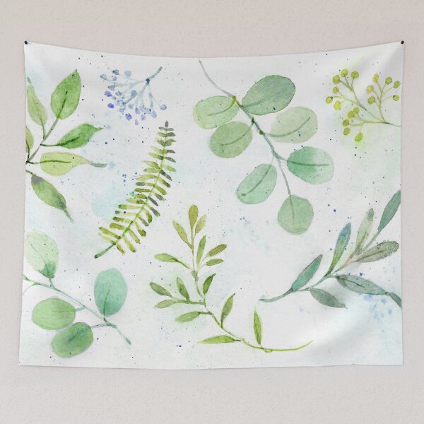 Item preview, Pattern of Delicate Greenery  designed and sold by Cathi Freund.
