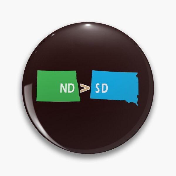 Item preview, Funny State rivalry North Dakota V South Dakota designed and sold by LGamble12345.