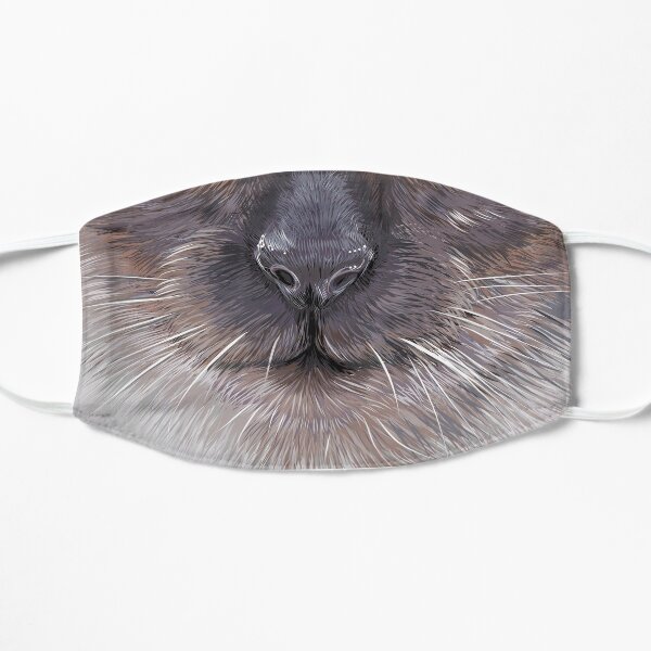 Siamese Cat Face Mask Mask