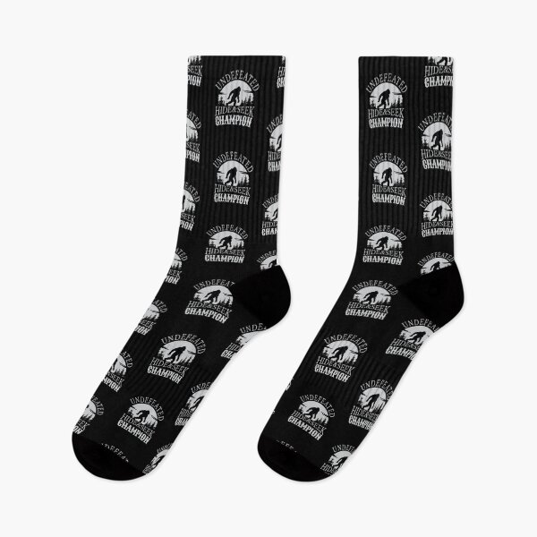 Item preview, Undefeated Hide & Seek Champion Bigfoot designed and sold by MooonTees.