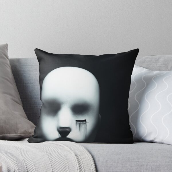 Item preview, Female white mannequin head are eyelashes only in one eye designed and sold by GemaIbarra.