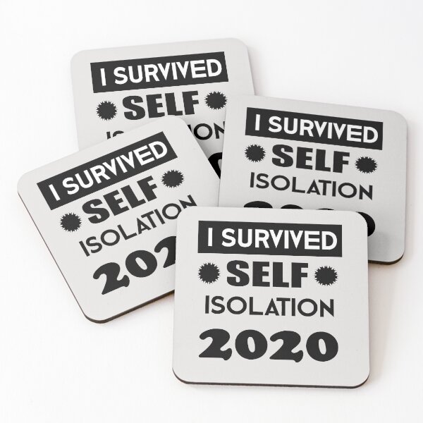 Item preview, I Survived Self Isolation designed and sold by Trace1234.