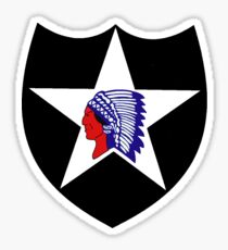 2nd Infantry Division Logo Sticker