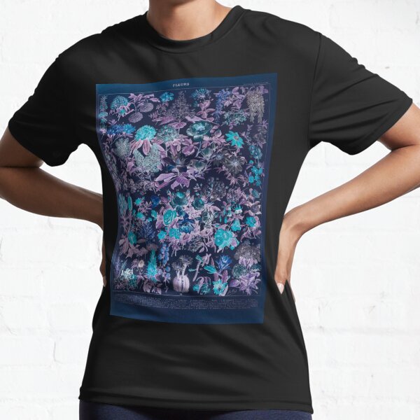Adolphe Millot fleurs C Inverted Active T-Shirt