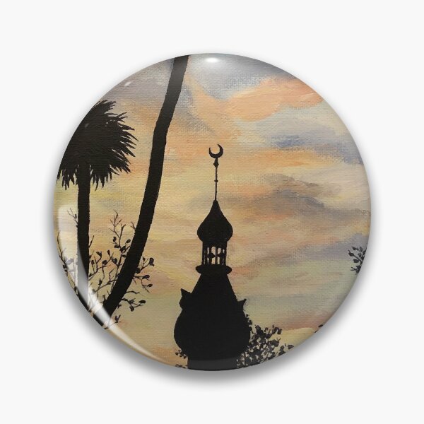 Item preview, Tampa Plant Hall Sunset Silhouette designed and sold by KileyRae.