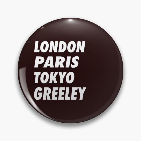 Artikelvorschau, Lustiger Entwurf Londons Paris Tokyo Greeley entworfen und verkauft von LGamble12345.