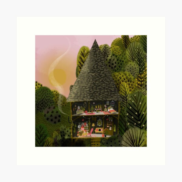 Aperçu de l'œuvre Maison Gnome créée et vendue par JANE NEWLAND.