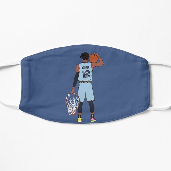Ja Morant And The Rim Flat Mask