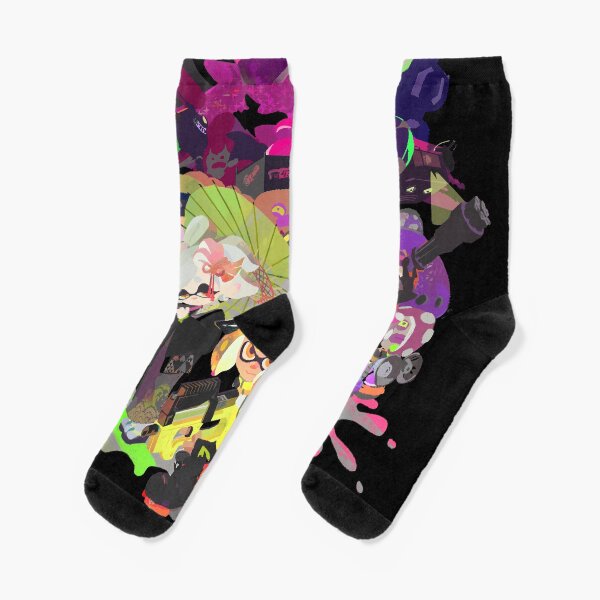 Splatoon 2 Affiche Chaussettes