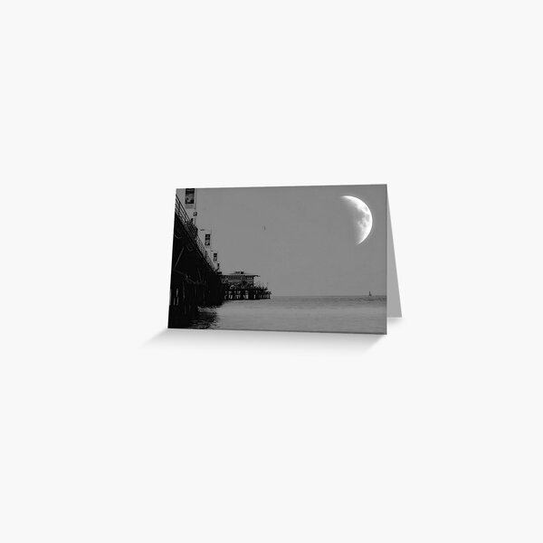 Behind The Light Beauty Greeting Card