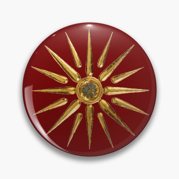 Item preview, Macedonian Sun Ancient Symbol Design designed and sold by Pikmi.