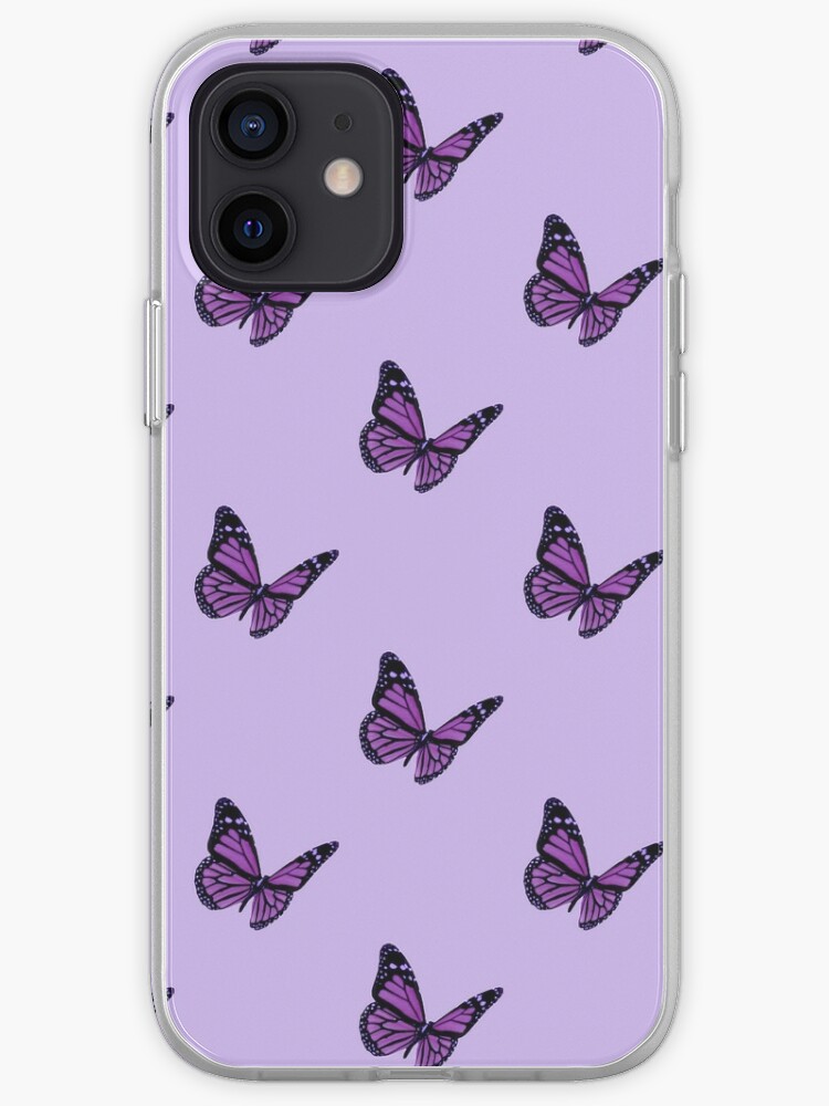 Aesthetic Purple Butterfly Iphone Case Cover By Disney4dayz Redbubble