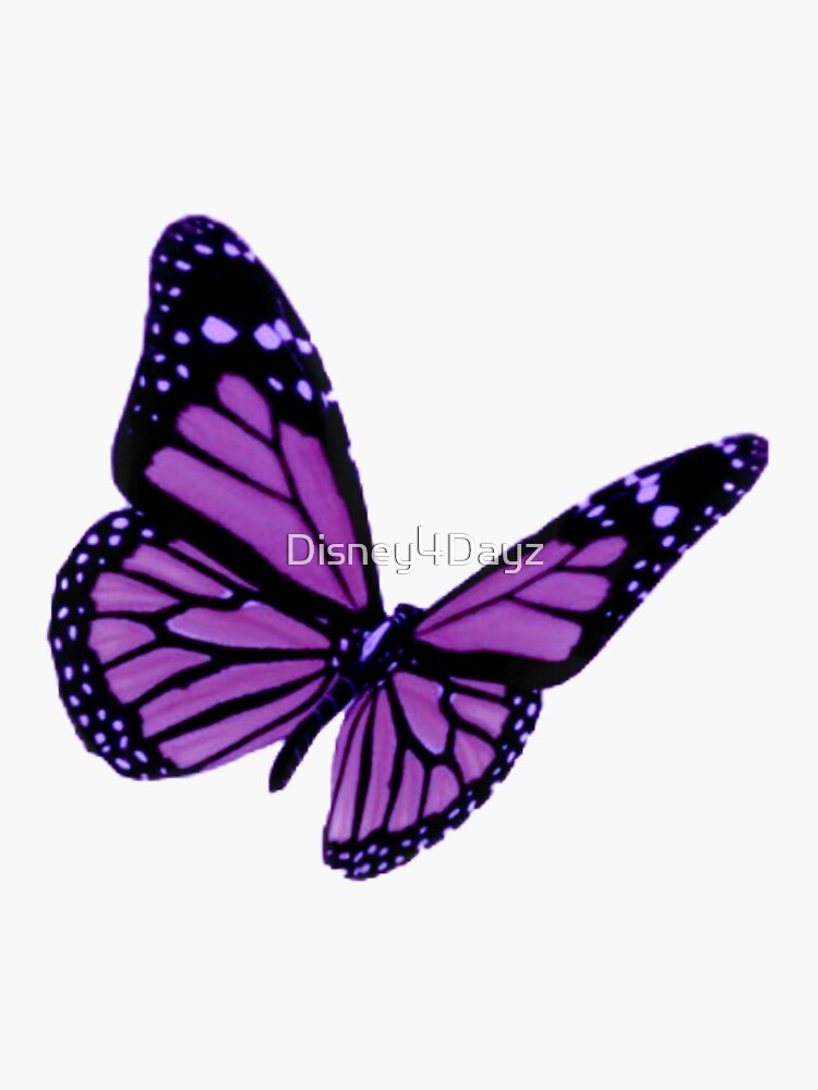 "aesthetic purple butterfly" Sticker for Sale by Disney4Dayz Redbubble