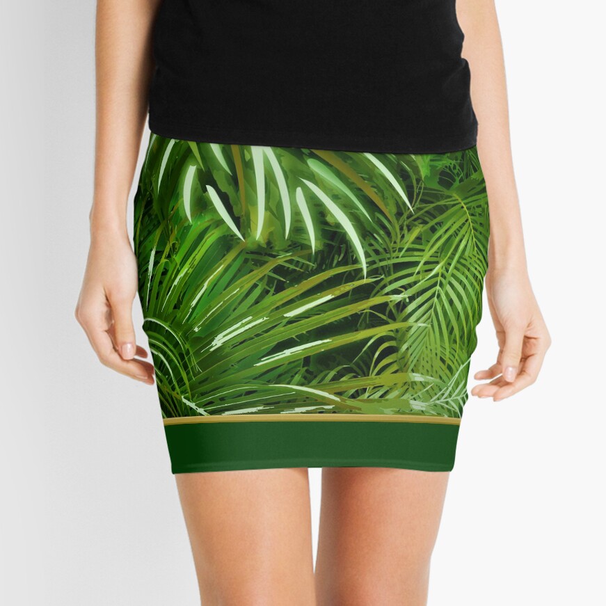 Thousand Prongs Mini Skirt