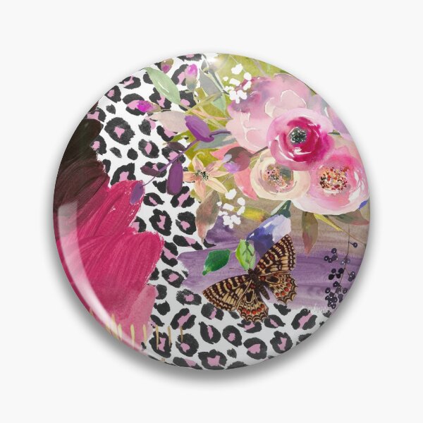 Item preview, Absract leopard floral collage designed and sold by Lisa Casineau.