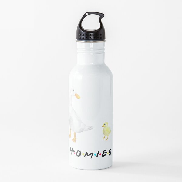 The Chick and the Duck - Homies Water Bottle