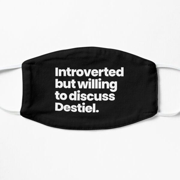 Introverted but willing to discuss Destiel - Supernatural Mask