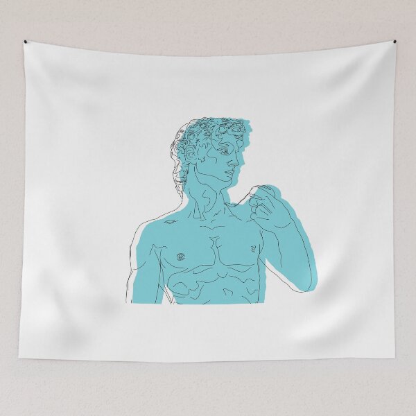 Item preview, Aqua David  designed and sold by Kaylor Stroot.