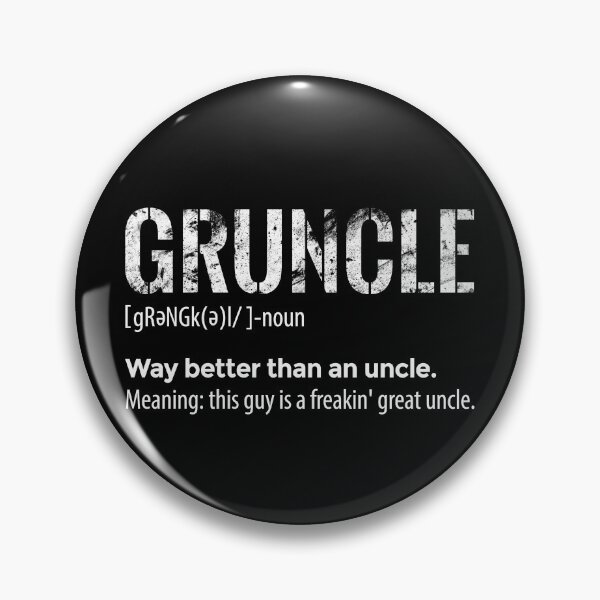 Item preview, Gruncle Definition Great Uncle Family Niece Nephew designed and sold by BRVART.