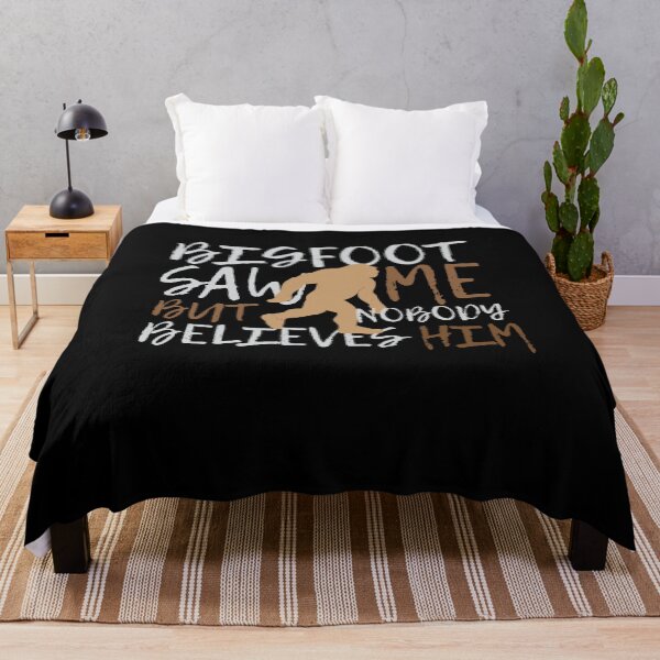 Item preview, Bigfoot Saw Me Nobody Beleives Bigfoot designed and sold by MooonTees.