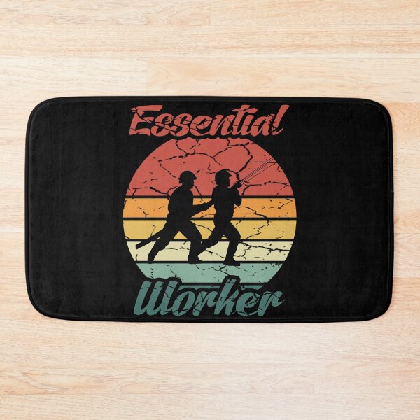 Item preview, Essential Worker FireFighter Vintage Retro Gift t shirt designed and sold by Dan66.