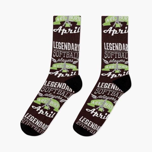 Item preview, Legendary Softball are born in April for boys designed and sold by LGamble12345.