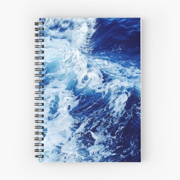 Item preview, sea blue waves designed and sold by osamamohamad.