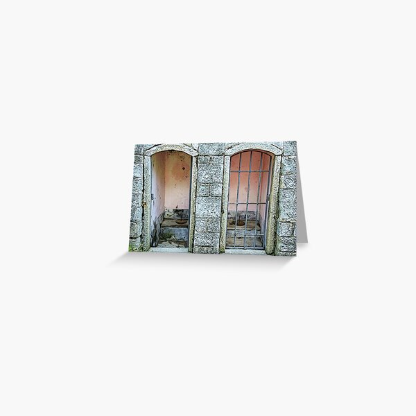 Old toilet in Lucolena - Toscana Greeting Card