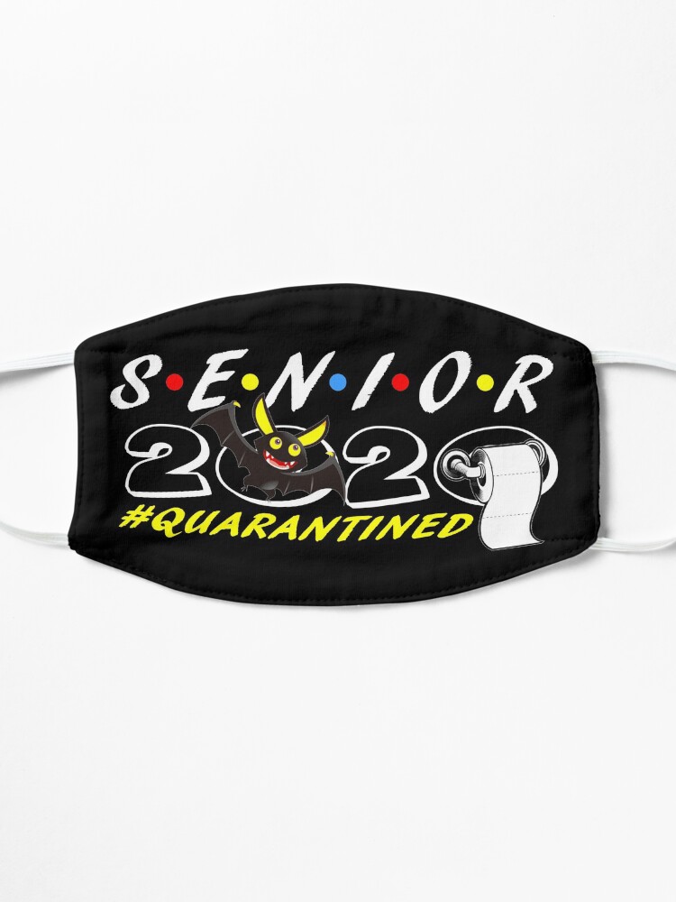 Alternate view of Senior Class Of 2020 Design 5 Mask