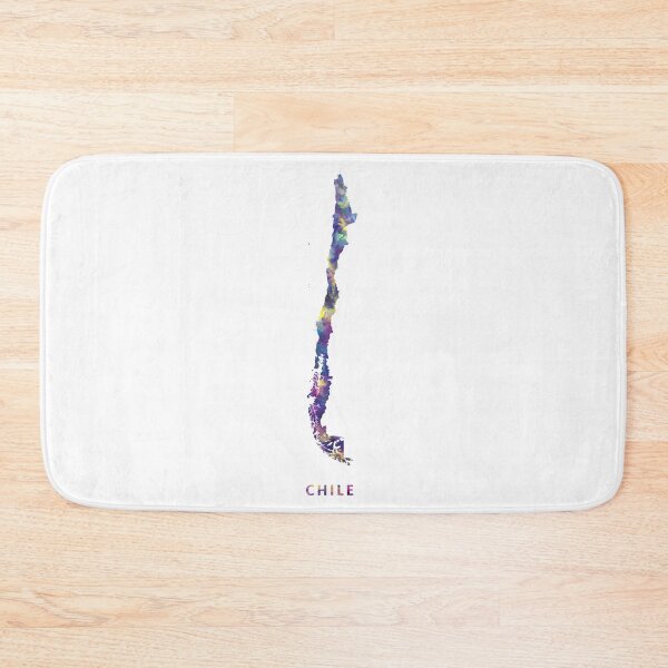 Item preview, Chile Map designed and sold by MonnPrint.