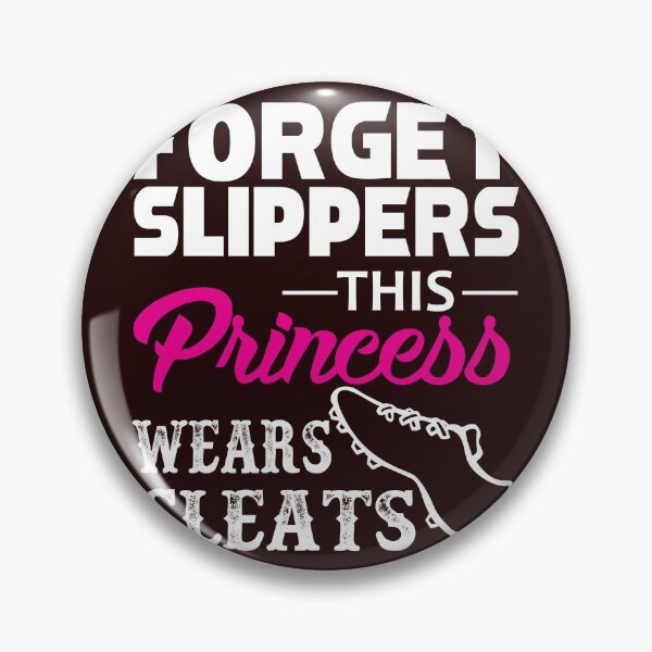 Item preview, Awesome This Princess Wears Cleats Design for Girl Softball Players designed and sold by LGamble12345.