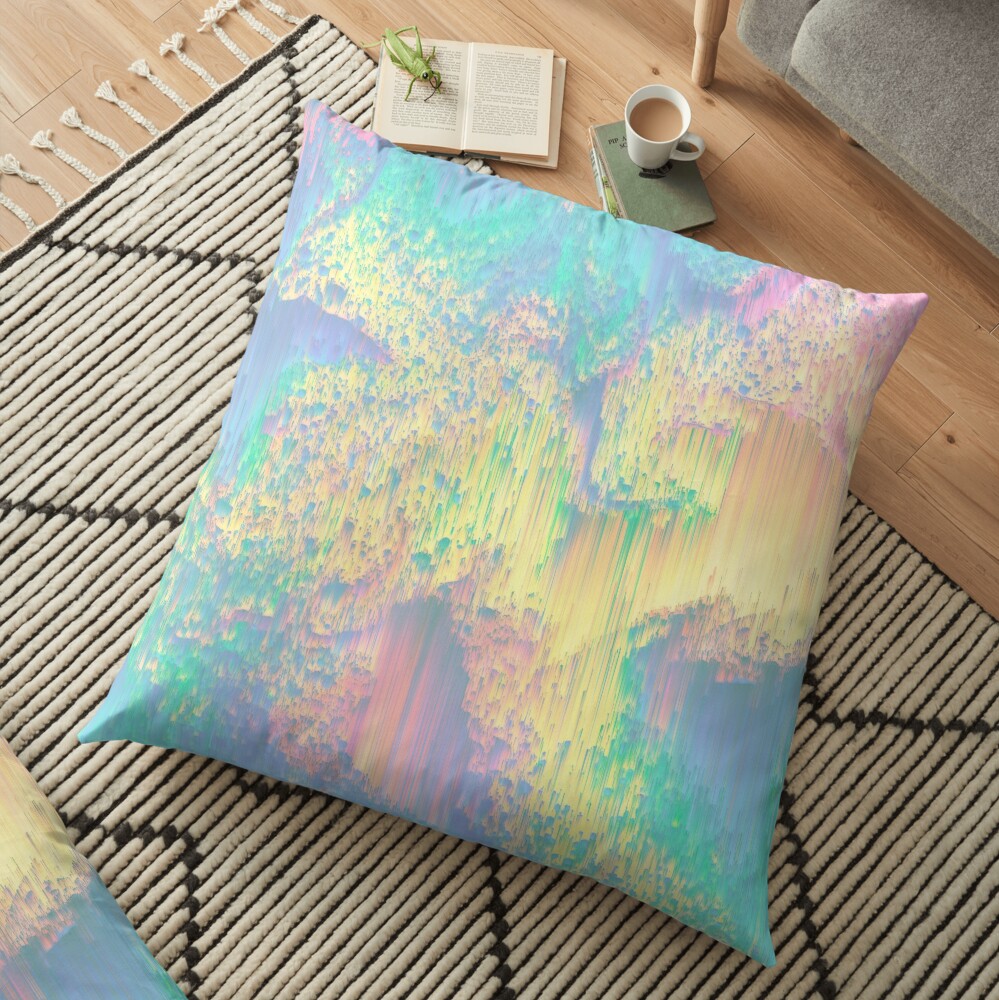 Remixed Nature Floor Pillow