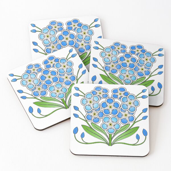 Item preview, Forget-me-not designed and sold by Highland Celtic Art.