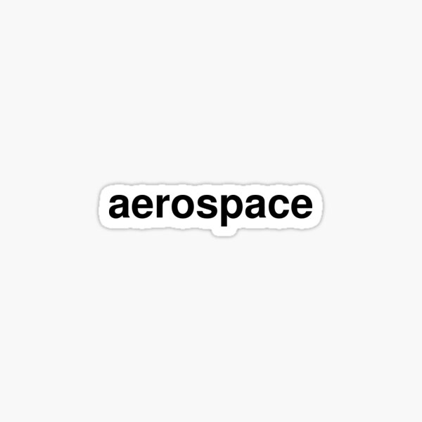 aerospace Sticker