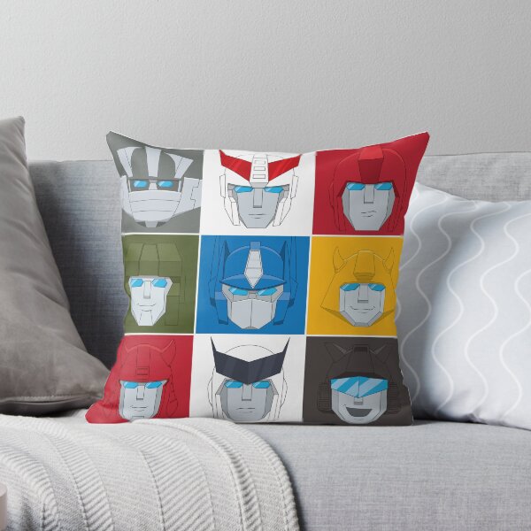 Autobot Nine Throw Pillow