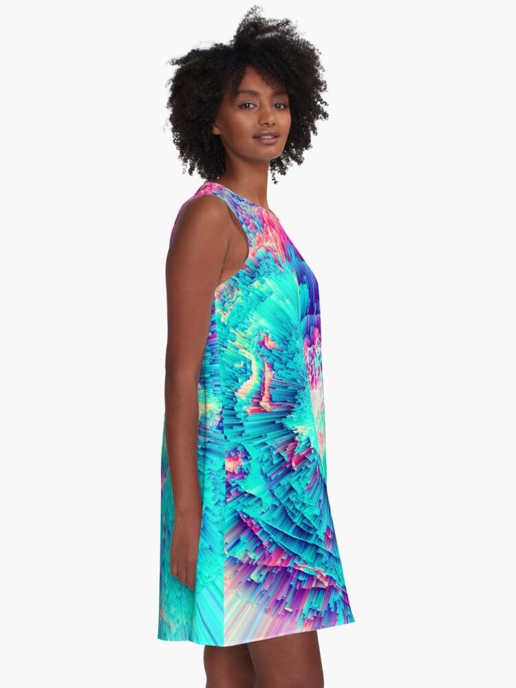 Alternate view of Perceptive Absence A-Line Dress