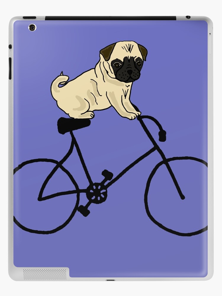 Funda y vinilo para iPad «Dibujos animados de bicicleta de pug perro divertido montar» de naturesfancy | Redbubble Funda y vinilo para iPad «Dibujos animados de bicicleta de pug perro divertido montar» de naturesfancy | Redbubble