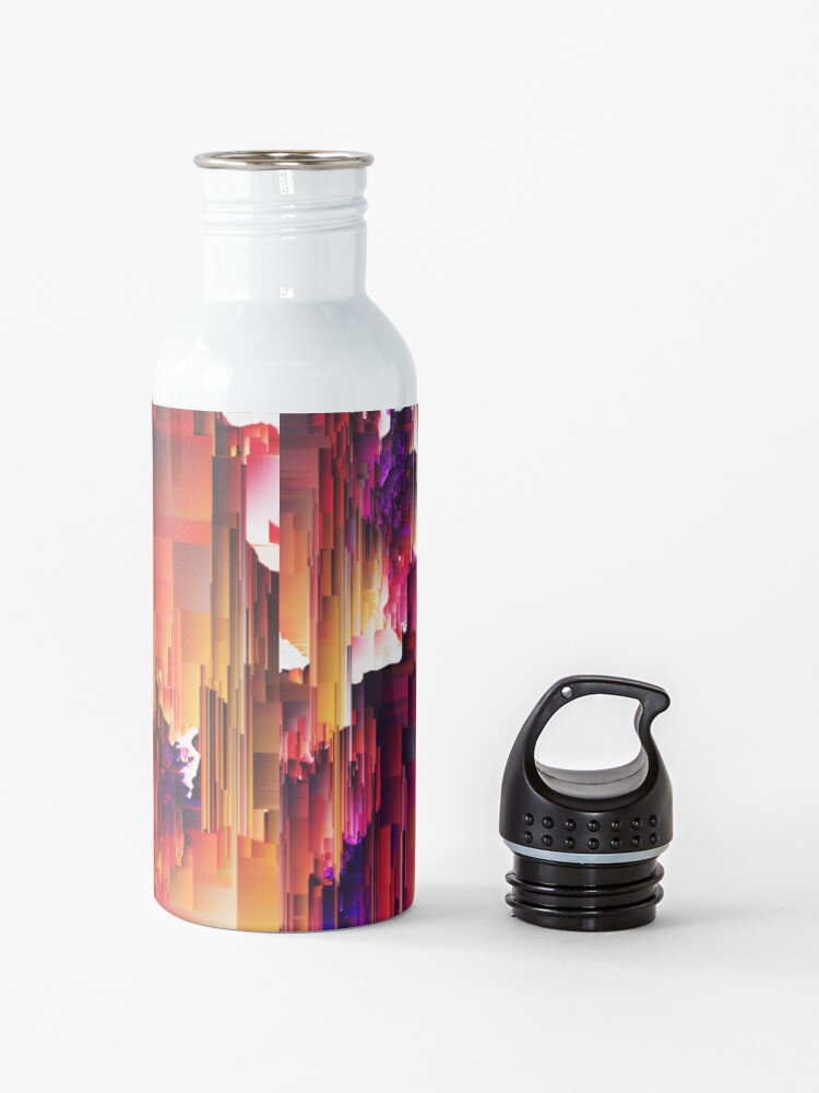 Alternate view of Fragmented Confusions Water Bottle