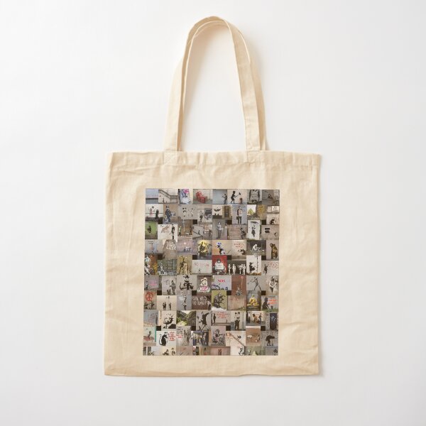 Banksy Cotton Tote Bag