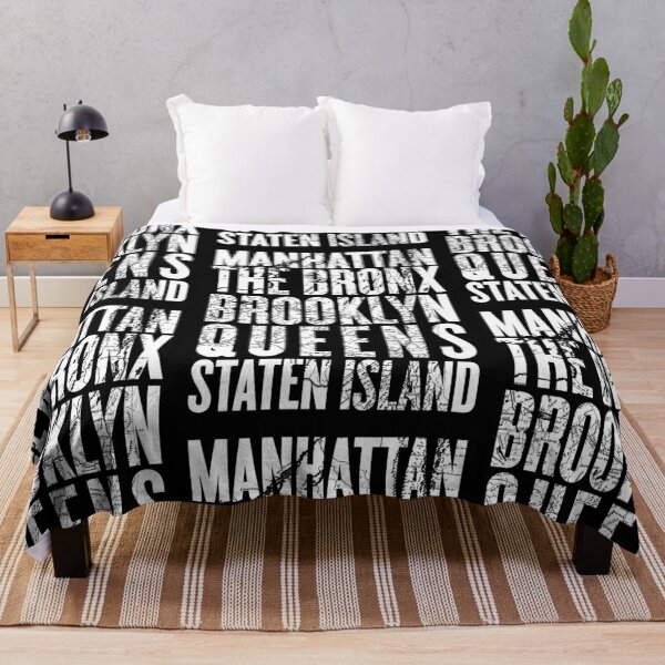 Item preview, NYC Five Boroughs Minimalist Streets Map designed and sold by thegoodwordsco.