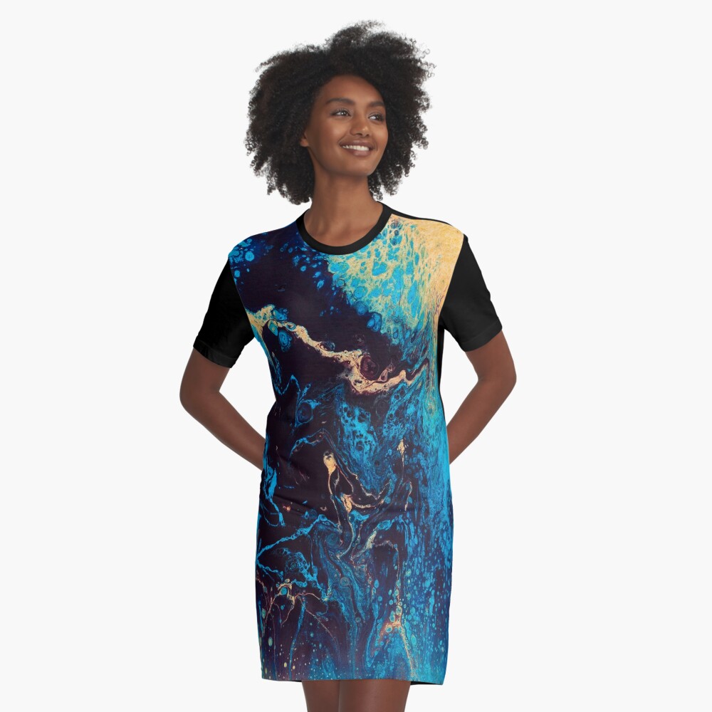 Item preview, Graphic T-Shirt Dress designed and sold by InsertTitleHere.