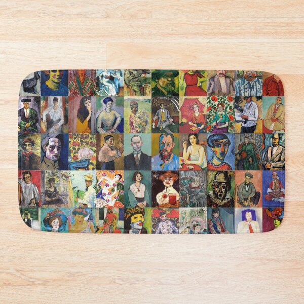 Item preview, Fauvism Faces designed and sold by Montage-Madness.