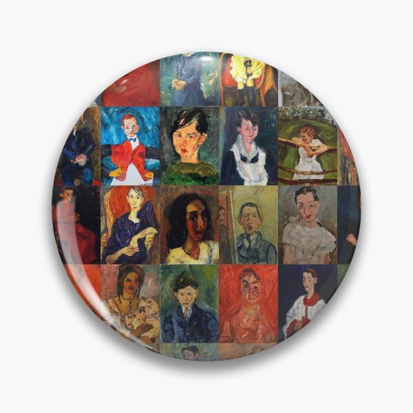 Item preview, Chaim Soutine Faces designed and sold by Montage-Madness.