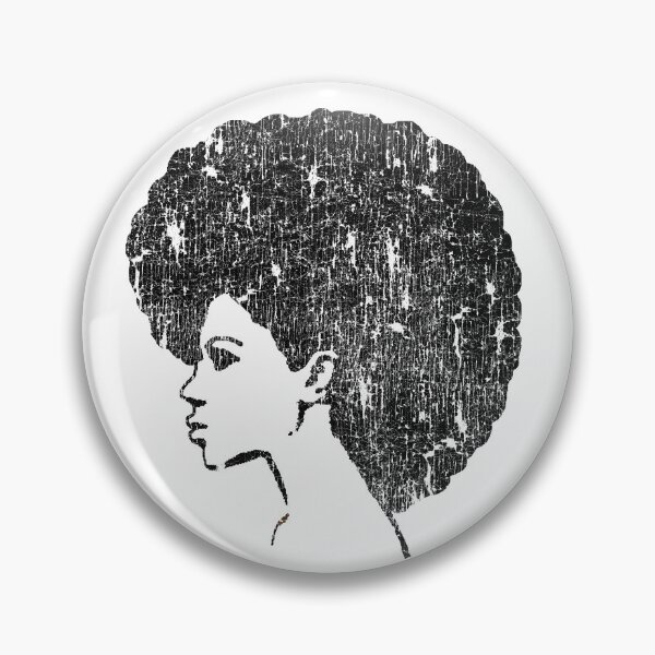 Item preview, Dibujo Afro Natural Vintage 70s designed and sold by blackartmatters.