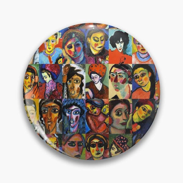 Item preview, Jawlensky Faces designed and sold by Montage-Madness.