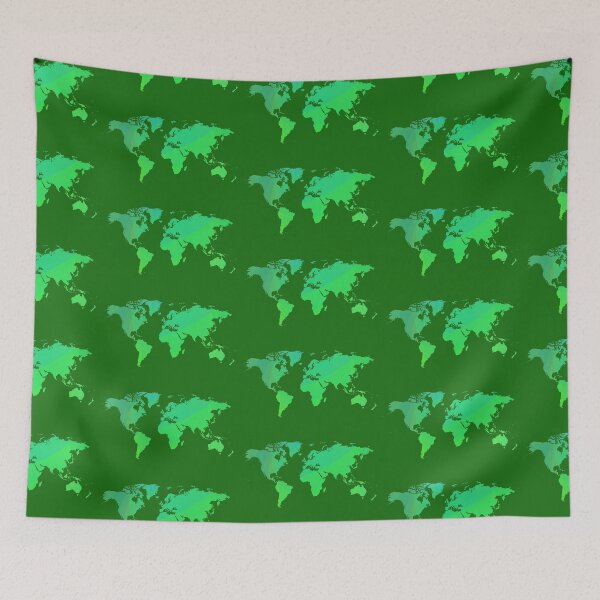 Item preview, Green mp of the world designed and sold by AlbertoRuiZ.